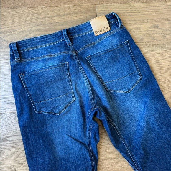 DU/ER Men’s Performance Denim Slim Jean - Galactic - Size 32 x 30 - Like New - Picture 8 of 8